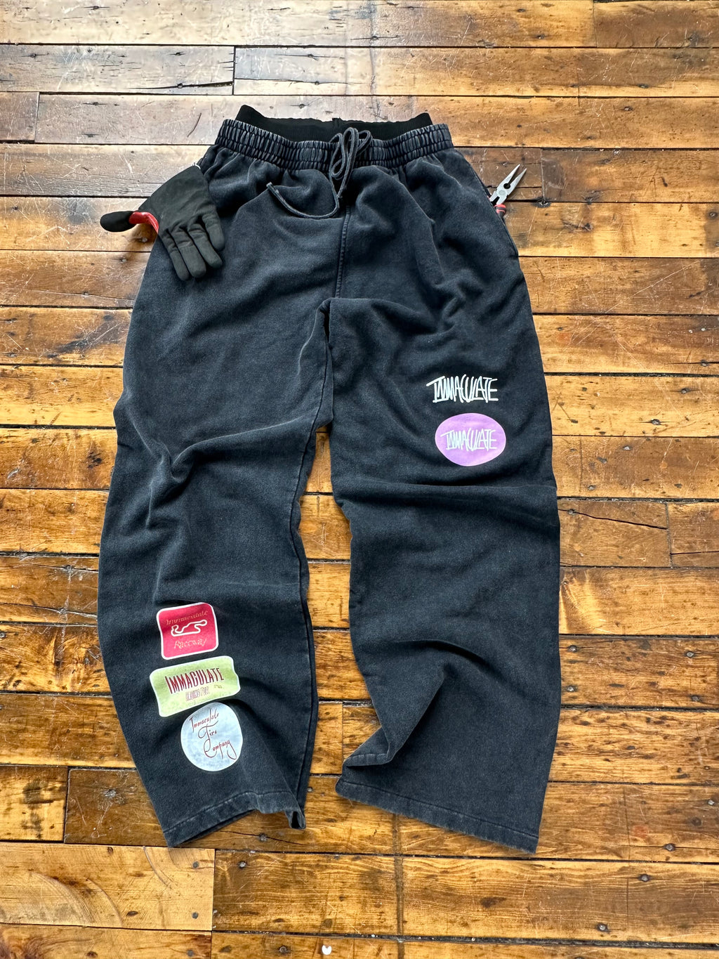 Double Waist Pit Crew Sweats